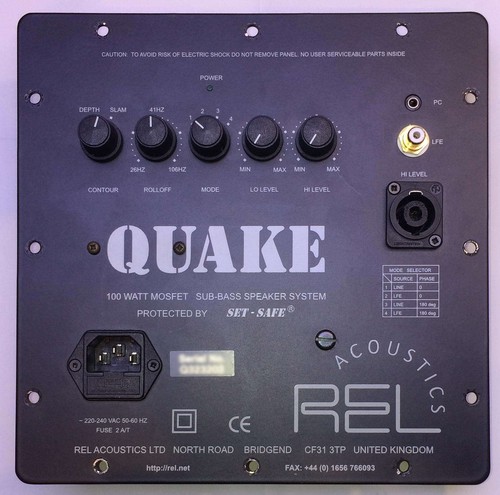 Amplificatore subwoofer rel - amplificatore,