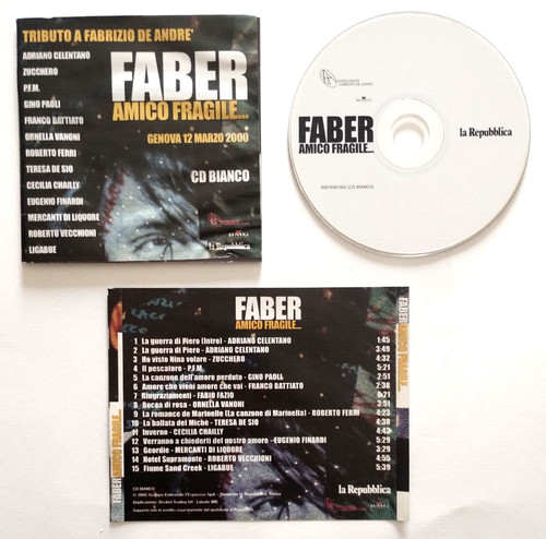 Faber amico fragile cd - cd,