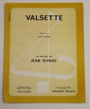 Partition vintage sheet music