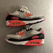 Nike Air Max 90 Hyperfuse Infrared UK9 con scatola originale e adesivi