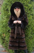 Cappotto di pelliccia vera