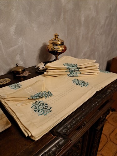 Tovaglia vintage beige - tovaglia,