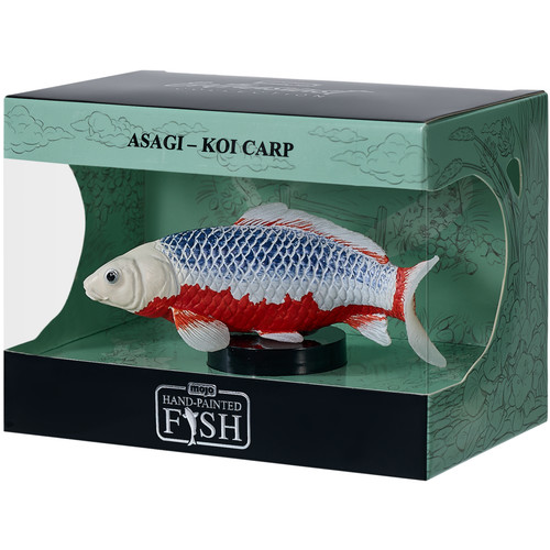 Figurina koi asagi blu - figurina,