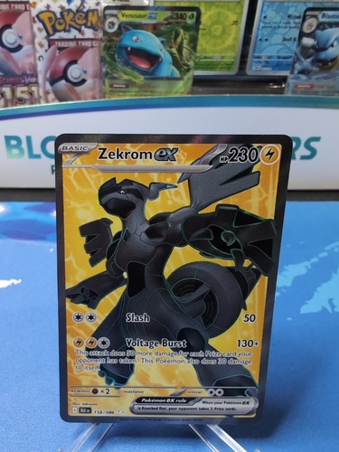Pokemon tcg zekrom black - pokemon, ex