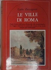 Zaccagnini LE VILLE DI ROMA newton