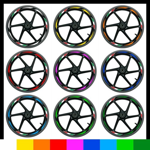 Kit adesivi cerchi stickers - cerchi,