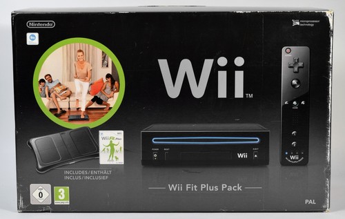 Nintendo wii fit plus pack - wii,