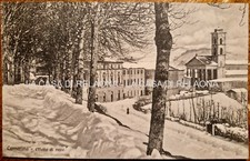 CARTOLINA CAMERINO Effetto Neve - Primi '900 -  fp Non Viaggiata