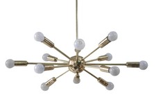 Lampadario Sputnik In Ottone