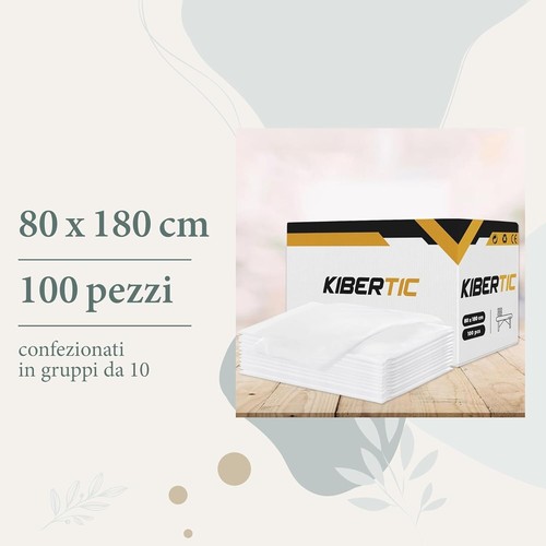 Kibertic 100 uds lenzuola - -,
