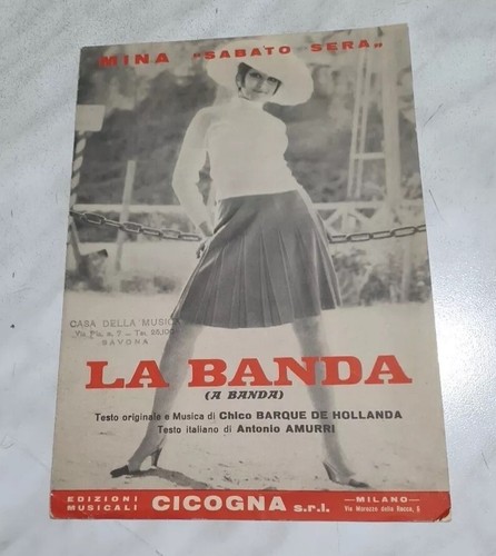 Spartito musicale mina - mina, la