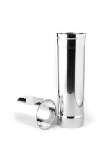 Tubo Canna Fumaria Modulo Acciaio Inox Stufa e Camino