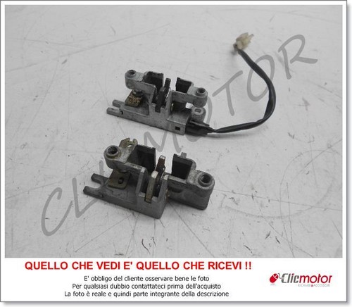 Coppia ganci serratura sella - coppia,