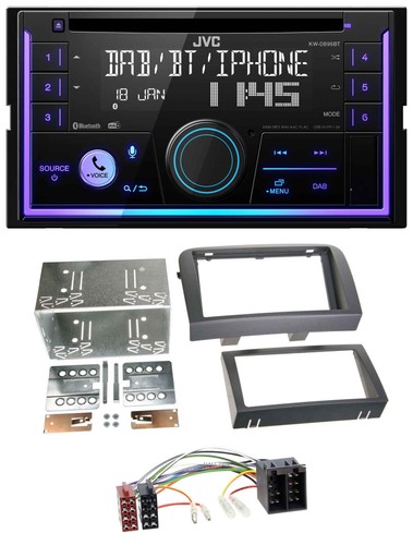 Jvc mp3 usb 2din dab - mp3,