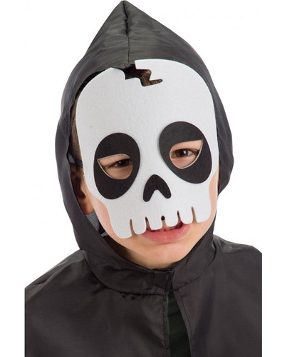 Maschera teschio bimbo - maschera,