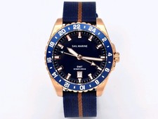 20 Bar Marine GMT Oro Rosa