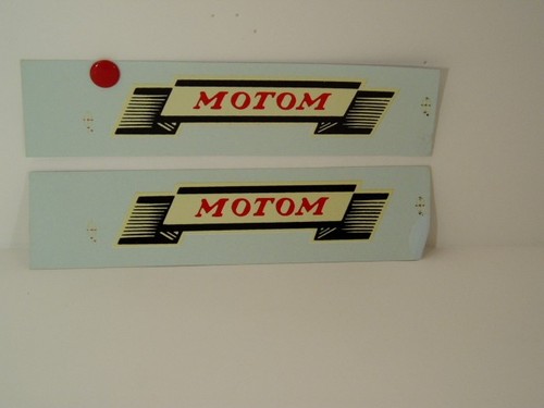 Motom 48cc adesivi serbatoio - motom,