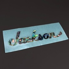 Adesivo logo chitarra Jackson