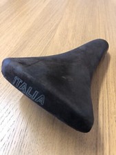 Sella Italia MUNDIALITA. Pelle Scamosciata. VINTAGE Suede  Brown Leather SADDLE