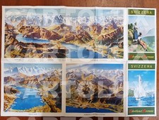 E8390 SCHWEIZ 1950 OBERLAND BERNESE INTERLAKEN JUNGFRAU 0BERHASLI TRAVEL TOURIST