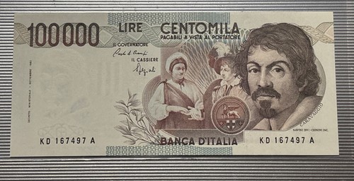 Banconota 100000 lire - banconota,