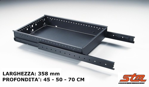 Cassetto metallo con guida - cassetto,