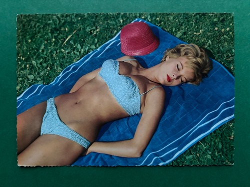 Cartolina donna bikini - cartolina, 👙