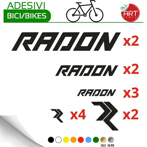 Radon replica kit adesivi - 15,