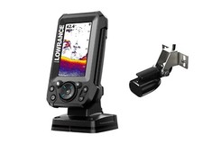 LOWRANCE ECOSCANDAGLIO EAGLE 4X SKIMMER BULLET 200KHZ PESCA KAYAK TENDER A0319