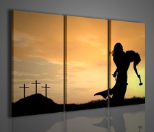 QUADRI MODERNI CRISTO QUADRO MODERNO ARREDAMENTO MODERNO 100x70cm