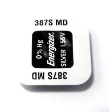 batteria energizer 387s MD pila bulova accutron orologi  batteries con riduzione