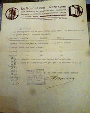 LE SCUOLE PER I CONTADINI DOCUM. DUILIO CAMBELLOTTI TARQUINIA AGRO ROMANO