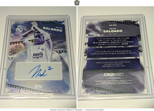 Topps blanca michel salgado - lc,