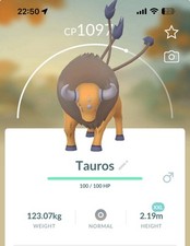 Tauros XXL TAGLIA Pokestop