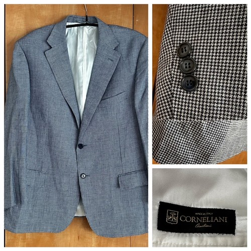 Giacca uomo corneliani blu - giacca,