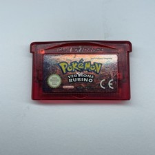 Pokemon Rubino Nintendo Game Boy Advance ITA Italiano GBA Originale Ottimo