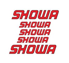 5 Adesivi HRC SHOWA Moto Gp