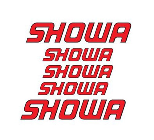 Adesivi hrc showa moto gp - adesivi,