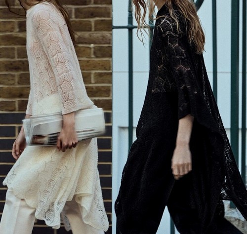 Zara oversize lana aperto - oversize,