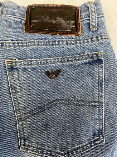 Armani jeans light wash - armani, blue