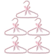  5 pezzi piccoli ganci di perle delicate vestiti per bambini ganci per abiti per