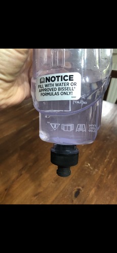 Bottiglia bissel pet - o, pro
