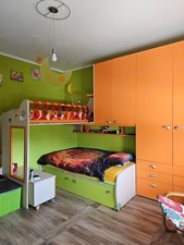 cameretta ragazzi 2 letti moretti compact 