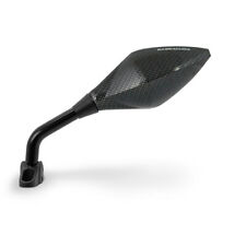 BARRACUDA MOTO COPPIA SPECCHI RETROVISORI RACE UNIVERSALE CARENATE CARBON LOOK