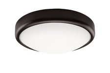 Plafoniera led legno vetro