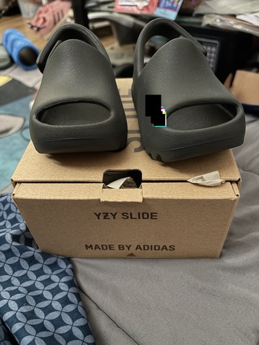 Adidas yeezy slide dark - slide, 'dark