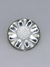 Lalique SS 925 Glass Flower