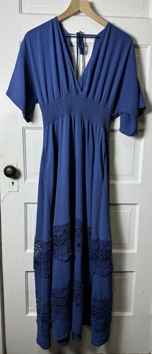 Olaesa maxi abito blu in - abito,