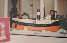 modello nave rimorchiatore d'alto mare fratelli .m fatto a mano radiocomandato