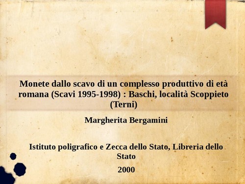 Monete dallo scavo un - monete,